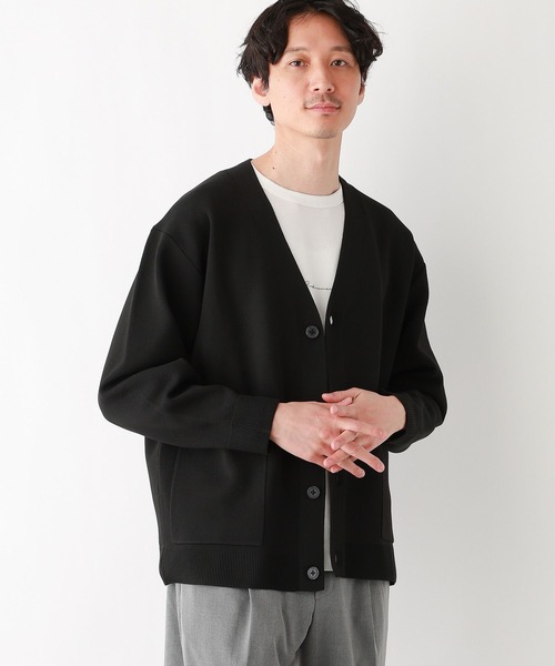 GLOBAL WORK（グローバルワーク）の「リッチライトニットＶカーディガン/Ｍ/986884（カーディガン/ボレロ・メンズ・ライトグレー/ブラック/ブルー/ミント/ネイビー/グレー系その他3/ブルー系その他7・SMALL/LARGE/MEDIUM/X-LARGE）」の6枚目の写真