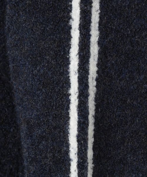 JEANASIS（ジーナシス）の「ラインブークレショートプルオーバー/104702（ニット/セーター・レディース・ネイビー系/ホワイト系その他/グレー系その他・FREE）」の22枚目の写真