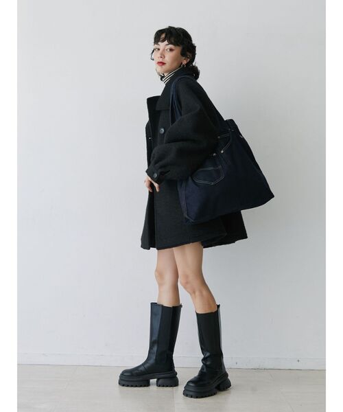 jouetie(ジュエティ)の「【Lee別注】REMAKE COWBOY TOTE(トートバッグ・レディース・ライトブルー/インディゴブルー・FREE)」の10枚目の写真