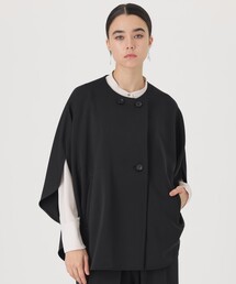 CAST: | 【イチオシ/セットアップ】ラウンドフォルムジャージージャケット(ノーカラージャケット)