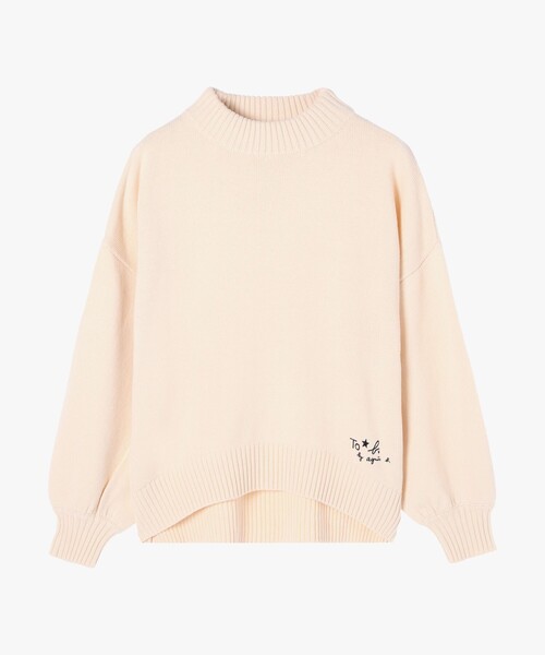 To b. by agnes b.(トゥービーバイアニエスベー)の「ニューソフトニットプルオーバー(ニット/セーター・レディース・ホワイト系その他・FREE)」の9枚目の写真
