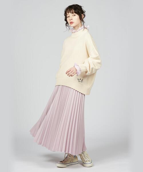 To b. by agnes b.(トゥービーバイアニエスベー)の「ニューソフトニットプルオーバー(ニット/セーター・レディース・ホワイト系その他・FREE)」の17枚目の写真