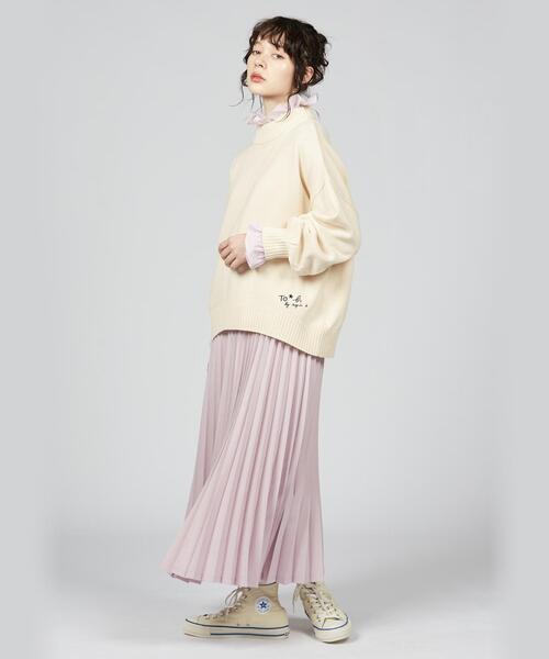 To b. by agnes b.(トゥービーバイアニエスベー)の「ニューソフトニットプルオーバー(ニット/セーター・レディース・ホワイト系その他・FREE)」の18枚目の写真