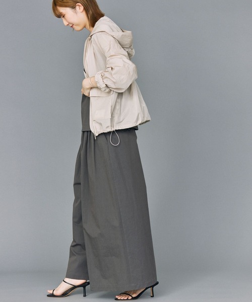 BABYLONE（バビロン）の「[OT]ナイロンタフタライトブルゾン（ブルゾン・レディース・ライトグレー/ブラック・フリー）」の13枚目の写真