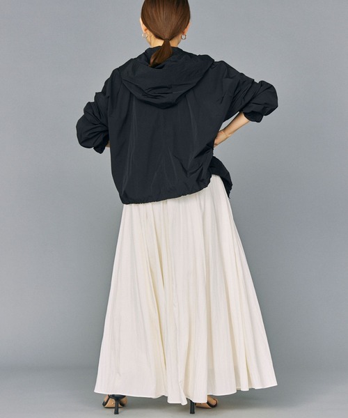 BABYLONE（バビロン）の「[OT]ナイロンタフタライトブルゾン（ブルゾン・レディース・ライトグレー/ブラック・フリー）」の12枚目の写真