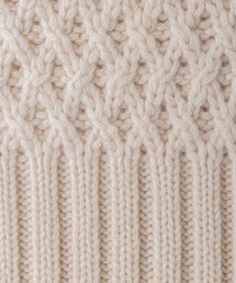 BLAMINK（ブラミンク）の「PRE カシミヤケーブルベスト（ニット