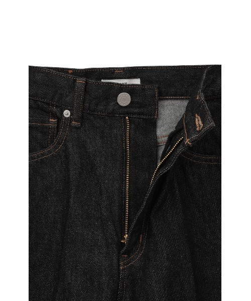 CLANE(クラネ)の「RING DENIM PANTS(デニムパンツ・レディース・ライトブラック/ライトブルー・1/2/0)」の4枚目の写真