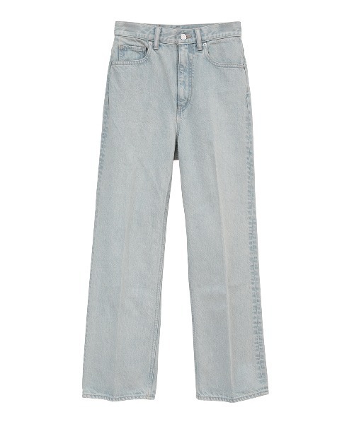 CLANE(クラネ)の「RING DENIM PANTS(デニムパンツ・レディース・ライトブラック/ライトブルー・1/2/0)」の20枚目の写真