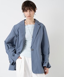 ELOOPS（イーループス）の「【ELOOPS】スリーブタックシングルジャケット（テーラードジャケット）」