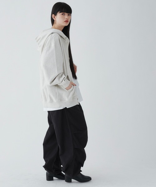 THE STANDARD(ザスタンダード)の「WEGO/スウェットボタンカーディガン(カーディガン/ボレロ・メンズ・ブラック/グレー系その他・MEDIUM/LARGE)」の7枚目の写真