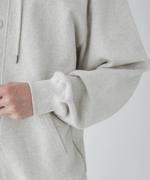 THE STANDARD(ザスタンダード)の「WEGO/スウェットボタンカーディガン(カーディガン/ボレロ・メンズ・ブラック/グレー系その他・MEDIUM/LARGE)」の10枚目の写真