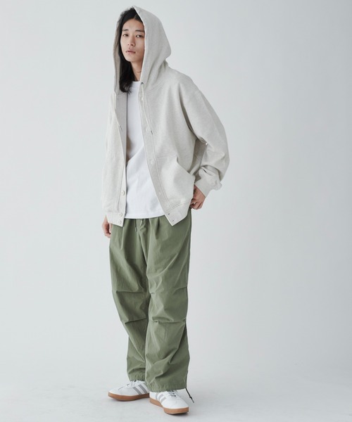 THE STANDARD(ザスタンダード)の「WEGO/スウェットボタンカーディガン(カーディガン/ボレロ・メンズ・ブラック/グレー系その他・MEDIUM/LARGE)」の21枚目の写真