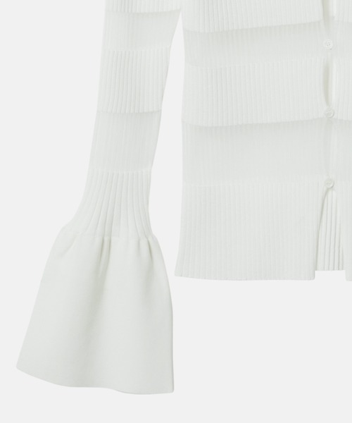 LE CIEL BLEU ランダムストライプニットパンツ ルシェルブルー LE CIEL BLEU 23SS Random Stripe Knit Pants