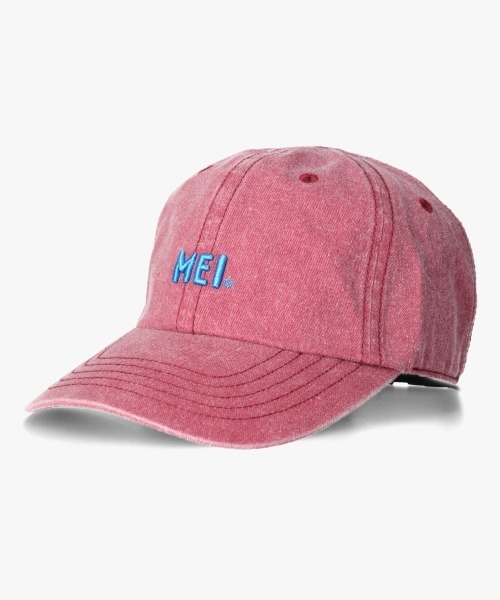 meimei　オーダージョイントキャップ MEI ローキャップ ピグメント メンズ レディース キャップ メイ