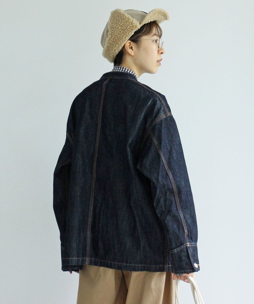 12.5OZデニム カバーオール（カバーオール）｜PAR ICI