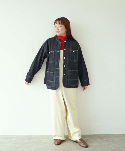 12.5OZデニム カバーオール（カバーオール）｜PAR ICI（パーリッシィ