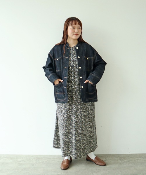 12.5OZデニム カバーオール（カバーオール）｜PAR ICI（パーリッシィ