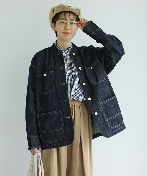 12.5OZデニム カバーオール（カバーオール）｜PAR ICI（パーリッシィ