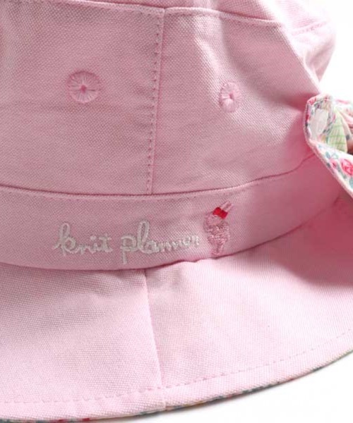 KP DECO(ケーピーデコ)の「リボン 日よけ付き帽子(S~L)(ハット・キッズ・ピンク/オフホワイト/パープル・SMALL/MEDIUM/LARGE)」の20枚目の写真