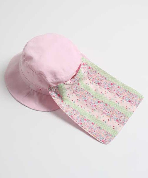 KP DECO(ケーピーデコ)の「リボン 日よけ付き帽子(S~L)(ハット・キッズ・ピンク/オフホワイト/パープル・SMALL/MEDIUM/LARGE)」の21枚目の写真
