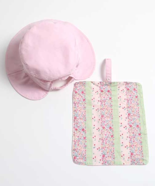 KP DECO(ケーピーデコ)の「リボン 日よけ付き帽子(S~L)(ハット・キッズ・ピンク/オフホワイト/パープル・SMALL/MEDIUM/LARGE)」の22枚目の写真