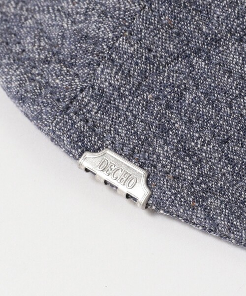 BEAMS BOY(ビームスボーイ)の「DECHO × BEAMS BOY / 別注 シャンブレー ハンターハット(ハット・レディース・ブラック/インディゴブルー・ONE SIZE)」の10枚目の写真
