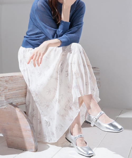 Honeys(ハニーズ)の「プリーツスカート(スカート・レディース・ピンク系その他/ブラック系その他/ホワイト系その他・LL/L/M/S/3L)」の5枚目の写真