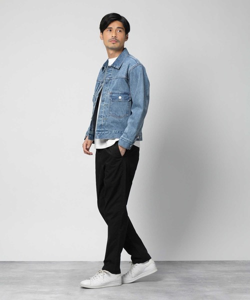 BACK NUMBER（バックナンバー）の「【接触冷感】【BACK NUMBER】ライトウェイトテーパードイージーパンツ / 吸水速乾（その他パンツ・メンズ・ネイビー/ブラック/ダークベージュ・S/M/L/XL）」の13枚目の写真