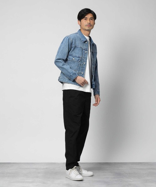 BACK NUMBER（バックナンバー）の「【接触冷感】【BACK NUMBER】ライトウェイトテーパードイージーパンツ / 吸水速乾（その他パンツ・メンズ・ネイビー/ブラック/ダークベージュ・S/M/L/XL）」の12枚目の写真