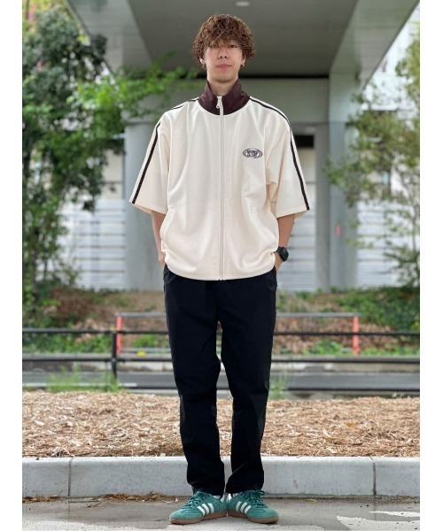 BACK NUMBER（バックナンバー）の「【接触冷感】【BACK NUMBER】ライトウェイトテーパードイージーパンツ / 吸水速乾（その他パンツ・メンズ・ネイビー/ブラック/ダークベージュ・S/M/L/XL）」の4枚目の写真