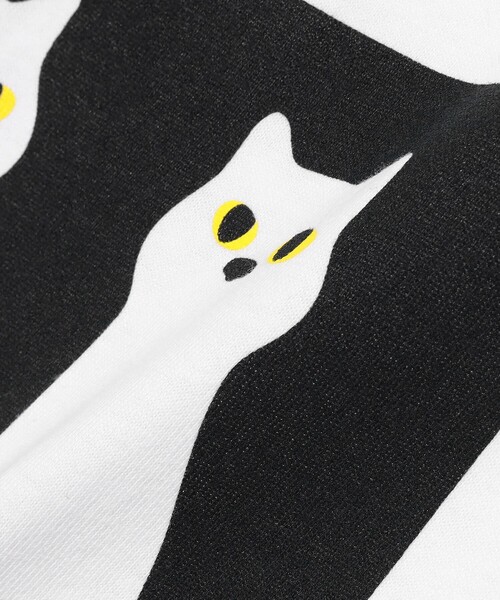 BEAMS T（ビームスティー）の「BEAMS / SIDE BY SIDE TEE（Tシャツ/カットソー・メンズ・ブラック/ホワイト・L/M/S/XL）」の6枚目の写真