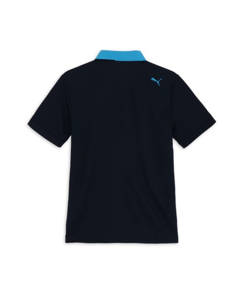 PUMA(プーマ)の「PUMA プーマ メンズ ゴルフ ストレッチ カノコ Pロゴ クレリック 半袖 ポロシャツ(ポロシャツ・メンズ・ダークネイビー/ホワイト/ホワイト系その他/ブラック・X-LARGE/XX-LARGE/SMALL/LARGE/MEDIUM)」の7枚目の写真