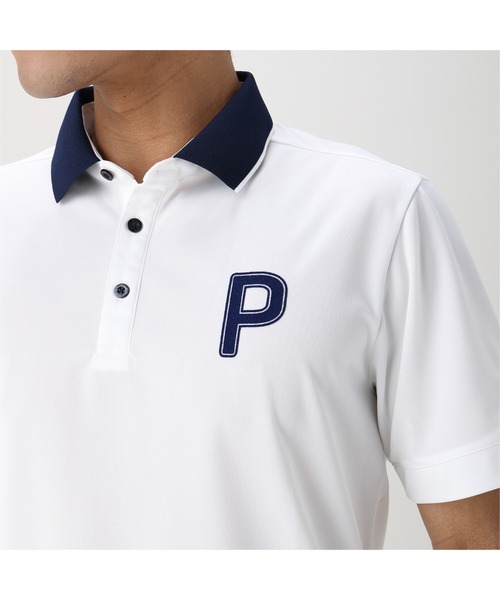 セール】PUMA プーマ メンズ ゴルフ ストレッチ カノコ Pロゴ