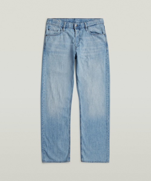 G-STAR(ジースター)の「DAKOTA REGULAR STRAIGHT JEANS/ベーシックデザインレギュラーストレートジーンズ(デニムパンツ・メンズ・インディゴブルー・28/30/30/30/32/30/34/30/31/32/32/32/33/32/31/30/34/32/30/32/29/30)」の3枚目の写真