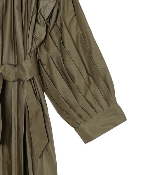 MM6 Maison Margiela（ｴﾑｴﾑｼｯｸｽ ﾒｿﾞﾝ ﾏﾙｼﾞｪﾗ）の「MM6 MAISON MARGIELA TRENCH COAT S52AH0069（その他アウター・レディース・カーキ・38）」の4枚目の写真