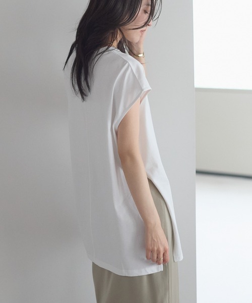 model：161cm 着用サイズ；F
