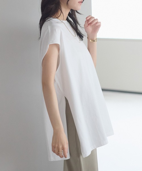 model：161cm 着用サイズ；F