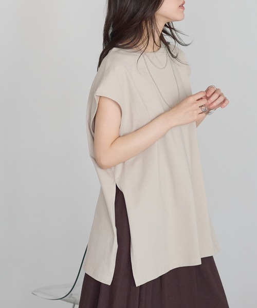 model：161cm 着用サイズ；F