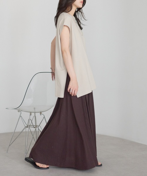 model：161cm 着用サイズ；F