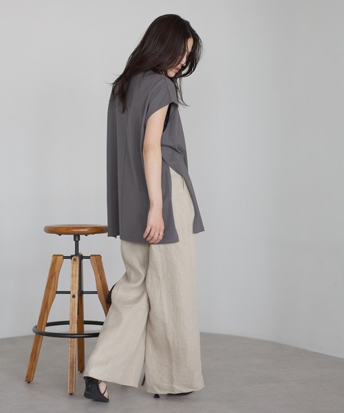 model：161cm 着用サイズ；F