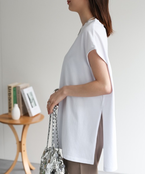 うさとの服アイボリー ノースリーブ うさとの服アイボリー ノースリーブ