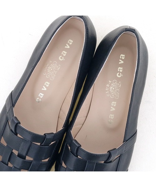 cava cava(サヴァサヴァ)の「メッシュサマーシューズ 1320615(パンプス・レディース・シルバー/ブラック/オレンジ・24.5cm/24.0cm/23.5cm/23.0cm/22.5cm)」の8枚目の写真