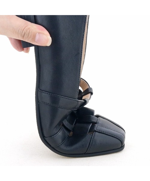 cava cava(サヴァサヴァ)の「メッシュサマーシューズ 1320615(パンプス・レディース・シルバー/ブラック/オレンジ・24.5cm/24.0cm/23.5cm/23.0cm/22.5cm)」の7枚目の写真