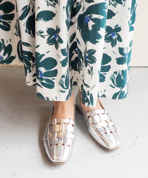 cava cava(サヴァサヴァ)の「メッシュサマーシューズ 1320615(パンプス・レディース・シルバー/ブラック/オレンジ・24.5cm/24.0cm/23.5cm/23.0cm/22.5cm)」の19枚目の写真