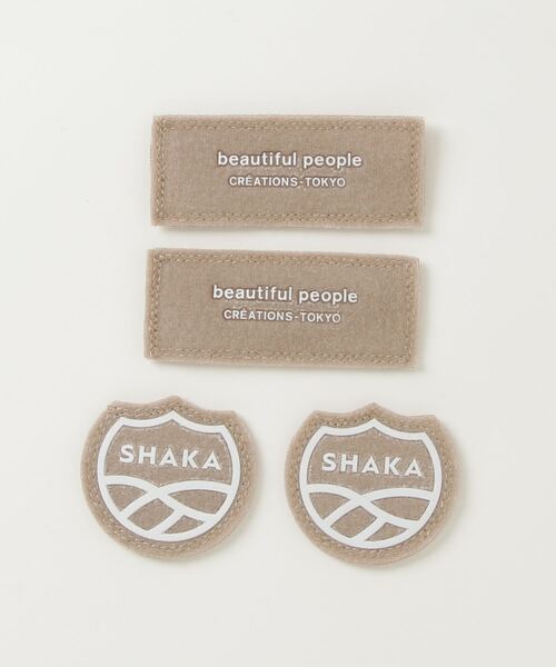 beautiful people（ビューティフルピープル）の「beautiful people　SHAKAxbp chill out ex in mo（サンダル・レディース・ベージュ/ブラック・23/24/25）」の9枚目の写真