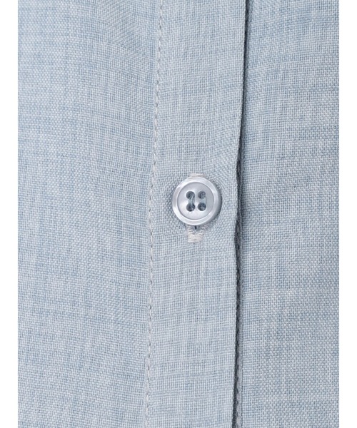 earth music&ecology（アースミュージックアンドエコロジー）の「袖ドロストシャツワンピース（シャツワンピース・レディース・ブルー/ベージュ・FREE）」の14枚目の写真