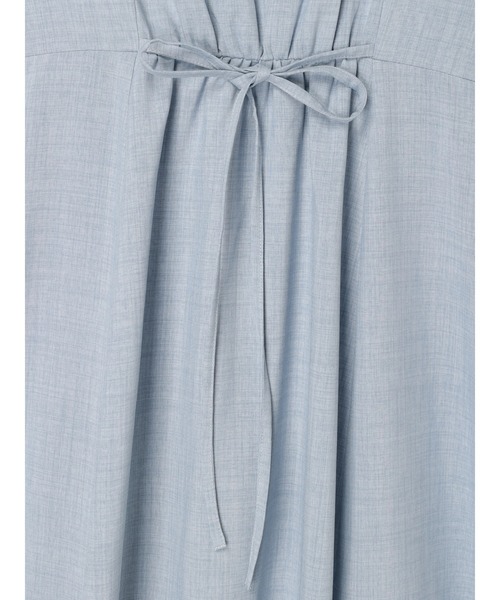 earth music&ecology（アースミュージックアンドエコロジー）の「袖ドロストシャツワンピース（シャツワンピース・レディース・ブルー/ベージュ・FREE）」の16枚目の写真