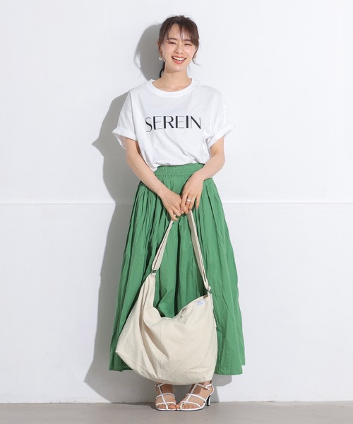 ALBA ROSAターコイズ オフショルダー トップス ショルダーバッグ ショルダー ワンショルダー[品番：ALTB0002615