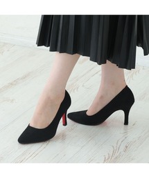 8.0cmヒール ポインテッドトゥ レッドソール パンプス