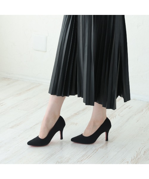 DEMETER(デメテル)の「8.0cmヒール ポインテッドトゥ レッドソール パンプス(パンプス・レディース・ブラック/ブラック系その他2/ブラック系その他3/ブラック系その他・M/L/S/LL)」の5枚目の写真